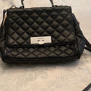 Michael Kors quilted black crossbody